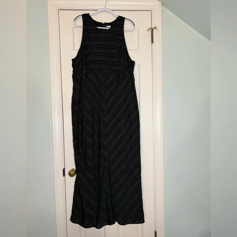 Anthropologie Maeve Textured Midi/Maxi Dress - Picture 5 of 8
